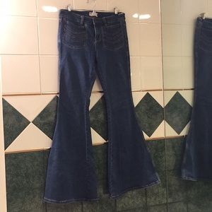 Free People super Flare stretch jeans size 28